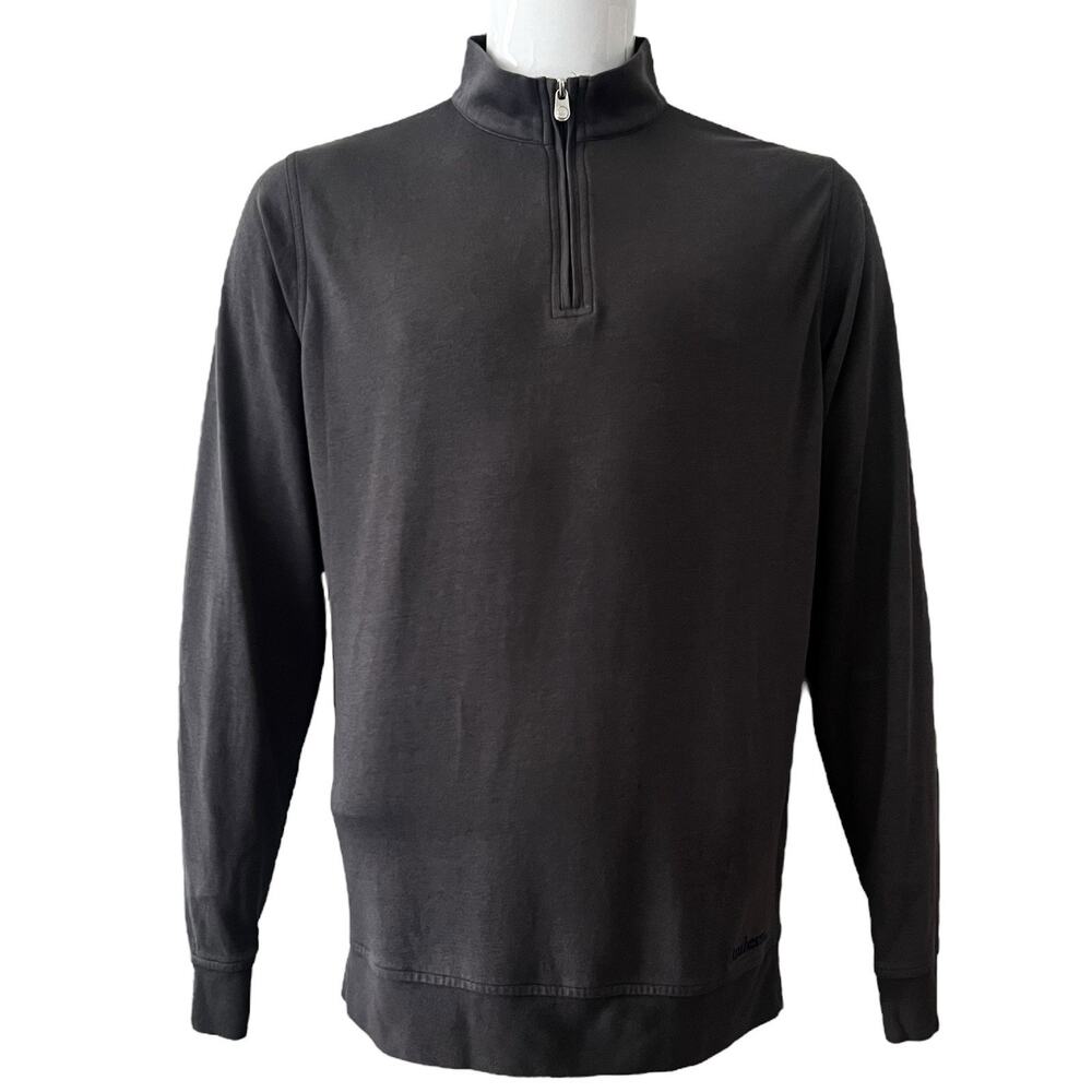 Peter Millar Pullover Men Size‎ L Crown Comfort 1/4 Zip Cotton Modal Blend Golf
